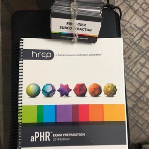 aPHR Certification Exam study guide w/ flash cards